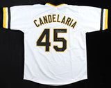 John Candelaria Signed Pittsburgh Pirates Jersey "79 W. S. Champion" (TSE COA)