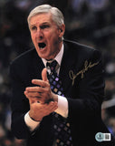 Jerry Sloan Autographed Signed 8x10 Photo Utah Jazz Beckett BAS QR #BS30117