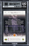 Lakers Shaquille O'Neal Signed 2000 SP Authentic #38 Card Auto 10! BAS Slabbed