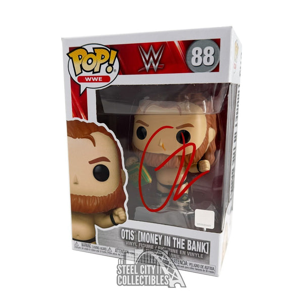 Otis Autographed WWE Funko Pop - Fanatics (Money In The Bank)