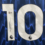 Eberechi Eze Signed Arsenal FC Away Soccer Jersey #11 with Beckett COA