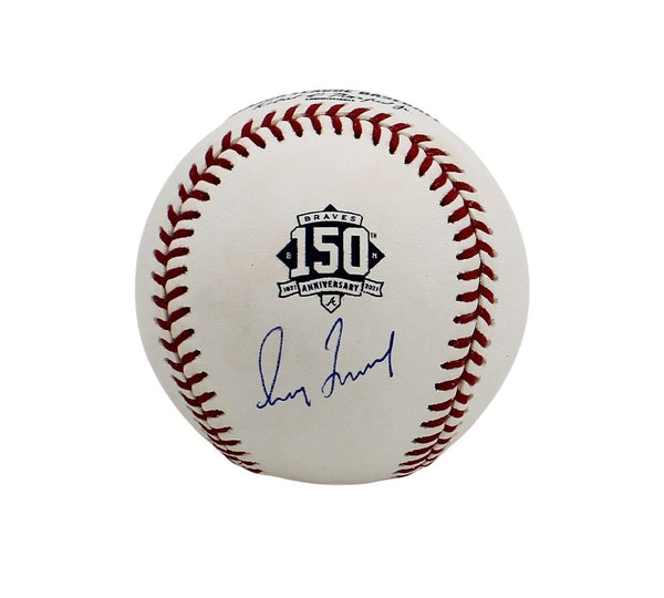 Greg Maddux Signed Atlanta Braves Rawlings OML 150th Anniversary MLB Baseball