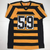 Signed JACK HAM HOF 88 Pittsburgh Bumble Bee Jersey JSA COA Auto