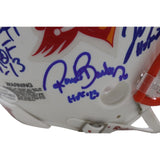Lee Roy Selmon +4 Tampa Bay Buccaneers Signed 75-96 Mini Helmet Beckett 57282