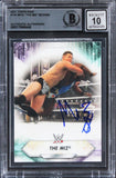 Mike "The Miz" Mizanin Signed 2021 Topps WWE #134 Card Auto 10! BAS Slabbed 2