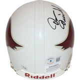 Dan Dierdorf Signed Arizona Cardinals VSR4 Replica Mini Helmet Beckett 44178