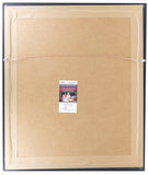 Larry Bird Signed Framed Boston Celtics 16x20 Vs Dominique Wilkins Photo JSA