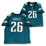 Saquon Barkley Autographed Eagles Super Bowl 59 Champs Nike Jersey Beckett A