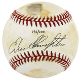 Cardinals Enos Slaughter Signed Thumbprint Onl Baseball LE #195/200 BAS #BL96163