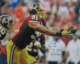 Ryan Kerrigan Signed & Insc "1st NFL Game INT" 16x20 Photo Redskins JSA 213430