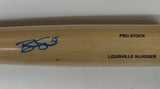 Brewers BEN SHEETS Signed Louisville Slugger Blond Bat AUTO - BAS