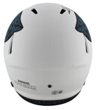 Jaguars Evan Engram Signed Lunar Full Size Speed Rep Helmet w/ Case BAS Witness
