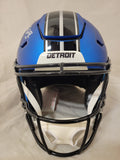 AMON RA ST BROWN SIGNED DETROIT LIONS 2024 ALTERNATE SPEEDFLEX HELMET BECKETT QR