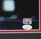 Mike Tyson Signed Framed 16x20 Boxing Stare Down Photo JSA