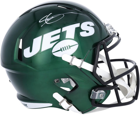 Sauce Gardner New York Jets Autographed Riddell Speed Replica Helmet