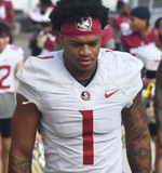 Winston Wright Signed Florida State Seminoles Jersey (JSA COA) FSU Wide Receiver