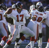 Steve DeBerg Signed Atlanta Falcons Jersey (JSA COA) Over 34,000 Passing Yards