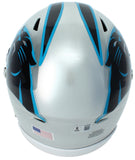 Chuba Hubbard Autographed Carolina Panthers Speedflex Midi Helmet Beckett
