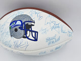 1999 Seattle Seahawks Team Autographed Signed Football With 65 Sigs SKU #243794