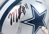 Micah Parsons Autographed Dallas Cowboys Speed Mini Helmet- Fanatics *Black
