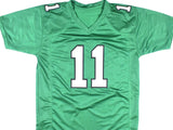 AJ Brown Autographed Kelly Green Pro Style Jersey - Beckett W Hologram *R1