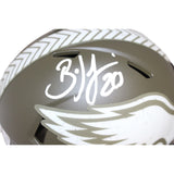 Brian Dawkins Signed Philadelphia Eagles 22 Salute Mini Helmet Beckett 43007