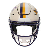 Fran Tarkenton Autographed "HOF 86" Vikings RETRO Speedflex Helmet Beckett