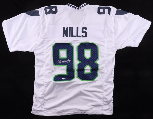 Rylie Mills Signed Seattle Seahawks Jersey (JSA) 2025 Draft Pick / Nose Tackle