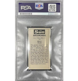 Pele Signed 1979 The Sun All Time Greats #308 - PSA 10 Autograph