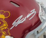 Jordan Addison Signed USC Trojans Mini Helmet (Beckett) Minnesota Vikings W.R.