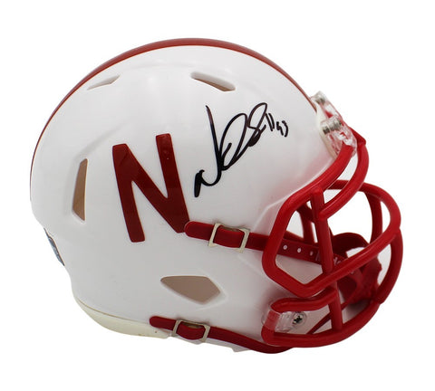 Ndamokung Suh Signed Nebraska Cornhuskers Speed Authentic NCAA Mini Helmet