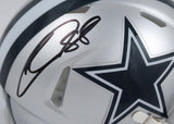 CeeDee Lamb Autographed Dallas Cowboys Speed Mini Helmet *Back-Fanatics *Black