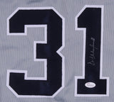 Dave Winfield Signed New York Yankees Career Highlight Stat Jersey (JSA COA) OF