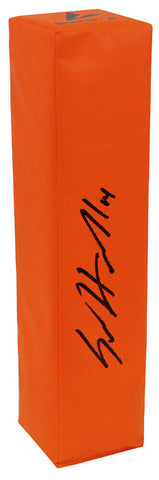 Sam Howell (COMMANDERS) Signed BSN Orange Endzone Pylon - (SCHWARTZ COA)