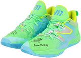 Jamal Murray Nuggets Signed GU New Balance Shoes vs Pacers 11/9/2022 w/GU Insc