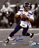 Russell Wilson Signed Framed 8x10 Photo Seattle Seahawks Super Bowl RW Holo