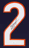 D. J. Moore Signed Chicago Bears 42" x 34" Framed Jersey (JSA COA) All Pre W.R.