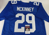 Xavier McKinney Signed New York Giants Jersey (JSA COA) 2020 2nd Round Pk / Bama