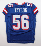 Lawrence Taylor Signed New York Giants Pro Cut Jersey (Beckett) All Pro L.B.