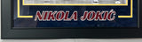 Nikola Jokic' Autographed Denver Nuggets 16x20 Photo Framed - JSA COA