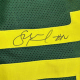 Framed Autographed/Signed Sue Bird 33x42 Seattle Green Basketball Jersey JSA COA