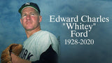 Whitey Ford Signed Official AL Baseball (Fanatics MLB Holo) New York Yankees Ace