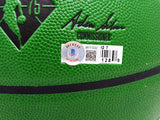 LARRY BIRD AUTOGRAPHED CITY EDITION SMOKE LOGO BASKETBALL CELTICS BECKETT 222787