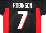Atlanta Falcons Bijan Robinson Autographed Signed Black Jersey Beckett Wit