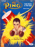 Carl "Bobo" Olson Autographed Signed The Ring Magazine Cover PSA/DNA #S48625