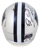 Kansas State D.J. Giddens Authentic Signed Speed Mini Helmet BAS Witnessed