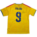 Autographed/Signed Radamel Falcao Columbia Yellow Soccer Jersey BAS COA
