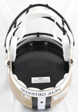 Alvin Kamara Autographed New Orleans Saints F/S Speed Helmet- Beckett W Hologram
