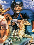 Denver Broncos Ring of Fame Framed Lithograph 36x25 - 12 Authentic Signatures