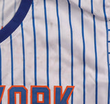 Darryl Strawberry Signed Mets Jersey (Beckett) 3xNew York World Series Champ /RF